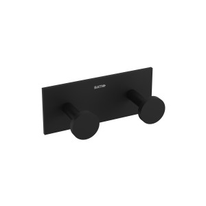 COSMIC SUPPORT DE MANTELE DOUBLE NOIR SATINÉ