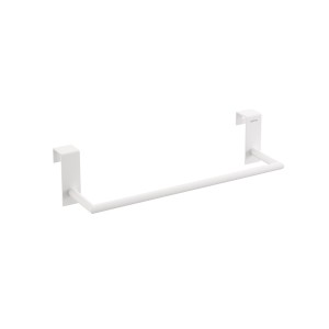 COSMIC RAILLE DE SERVIETTE BLANC SATINÉ 28cm