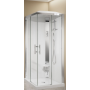 NOVELLINI CABINE MULTIFONCTION CRYSTAL A90 2 PORTES COULISSANTES + 2 FIXES