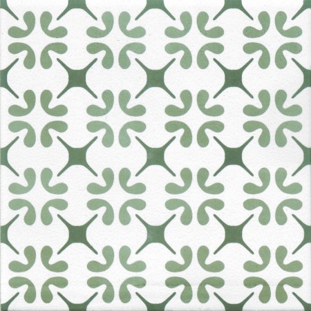 TONALITE AQUAREL DÉCOR POLARIS VERT 15X15