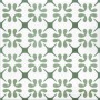 TONALITE AQUAREL DÉCOR POLARIS VERT 15X15