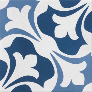 TONALITE AQUAREL DÉCOR SIRIUS BLEU 15X15