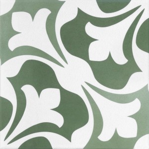 TONALITE AQUAREL DÉCOR SIRIUS VERT 15X15