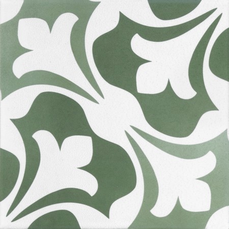 TONALITE AQUAREL DÉCOR SIRIUS VERT 15X15