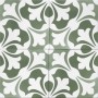 TONALITE AQUAREL DÉCOR SIRIUS VERT 15X15