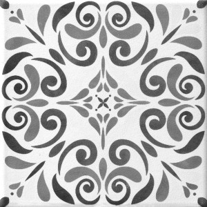 TONALITE AQUAREL DÉCOR VEGA GRIS 15X15
