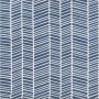 TONALITE AQUAREL DÉCOR STRIPE BLEU MARINE CRÈME 15X15