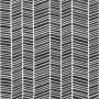 TONALITE AQUAREL DÉCOR STRIPE GRIS FONCÉ CRÈME 15X15