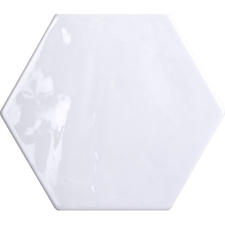 TONALITE EXABRIGHT HEXAGONE BLANC 15,3X17,5