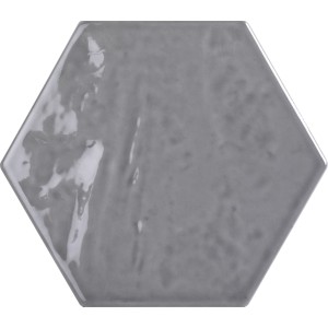 TONALITE EXABRIGHT HEXAGONE GRIS 15,3X17,5