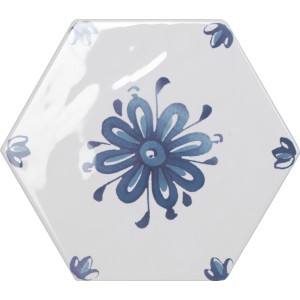 TONALITE EXABRIGHT DÉCOR MIX BLEU ET BLANC 15,3X17,5