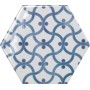 TONALITE EXABRIGHT DÉCOR MIX BLEU ET BLANC 15,3X17,5