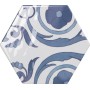 TONALITE EXABRIGHT DÉCOR MIX BLEU ET BLANC 15,3X17,5