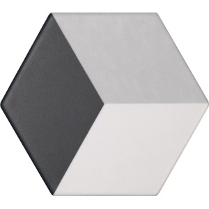 TONALITE EXAMATT DÉCOR TREDI NOIR 15X17,1