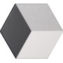 TONALITE EXAMATT DÉCOR TREDI NOIR 15X17,1