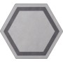 TONALITE EXAMATT DÉCOR EXATARGET GRIS CLAIR 15X17,1
