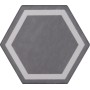 TONALITE EXAMATT DÉCOR EXATARGET GRIS MOYEN 15X17,1