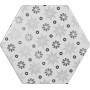 TONALITE EXAMATT DÉCOR MIX BLANC 15X17,1