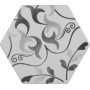 TONALITE EXAMATT DÉCOR MIX BLANC 15X17,1