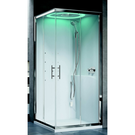 NOVELLINI EON A100 CABINE MULTIFONCTION 2 PORTES COULISSANTES 100x80