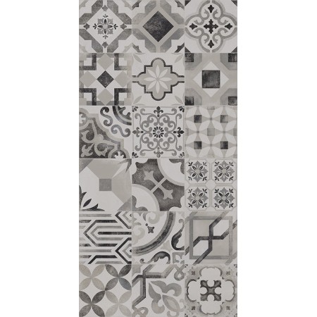 CASTELVETRO CERAMICHE Cementines Mix Sujets Bn 20x20 10mm