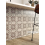CASTELVETRO CERAMICHE Carreaux de ciment Tapis C Couleur 20x20 10mm