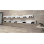 CASTELVETRO CERAMICHE Lampe de Deck Gris Clair 40x80 10mm