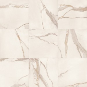 KEOPE ÉLÉMENTS LUX CALACATTA GOLD LAPPATO 60X60 RECTIFIÉ