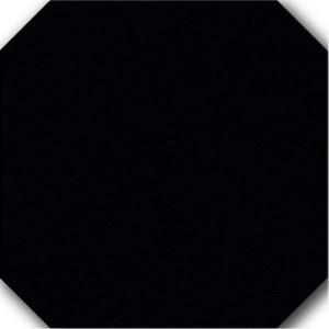 TONALITE DIAMANT OCTAGONETTE DIAMANT + TOZZETTI NOIR MAT 15X15