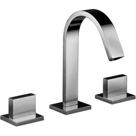 PAFFONI ROBINET DE LAVABO À 3 TROUS AVEC ÉVACUATION CLIC-CLAC