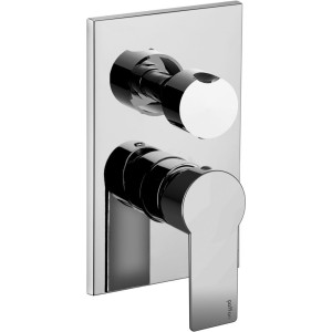 PAFFONI TANGO MITIGEUR ENCASTRÉ DE DOUCHE AVEC DÉVIATEUR (2 VOIES)