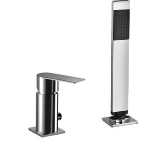 PAFFONI TANGO MITIGEUR BORD DE BAIGNOIRE AVEC BEC EN CASCADE