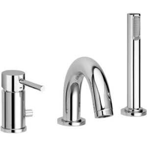 PAFFONI ROBINET D'EAU DE BORD DE BAIGNOIRE 3 TROUS
