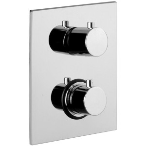 PAFFONI MITIGEUR THERMOSTATIQUE ENCASTRÉ DE DOUCHE 2 SORTIES
