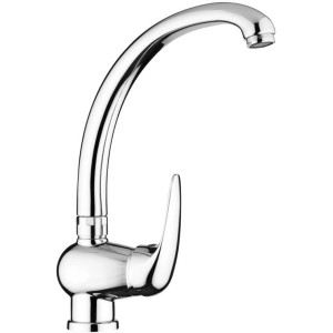 PAFFONI DUEMILA MITIGEUR ÉVIER MONOPLAQUE AVEC EMBOUT ORIENTABLE