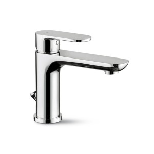 NEWFORM  EXTRO MITIGEUR POUR LAVABO AVEC ÉVACUATION ET BEC ALLONGÉ