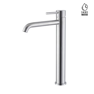 NEWFORM  X-STEEL 316 ROBINET DE LAVABO HAUT S/ÉVACUATION ET BEC ALLONGÉ