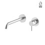 NEWFORM  X-STEEL 316 MITIGEUR LAVABO MURAL SANS DÉCHARGE BEC LONG