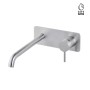 NEWFORM  X-STEEL 316 MITIGEUR MURAL SANS ÉVACUATION PLAQUE SIMPLE BEC LONG