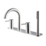 NEWFORM  X-STEEL 316 GROUPE BORD DE BAIGNOIRE AVEC PLAQUE