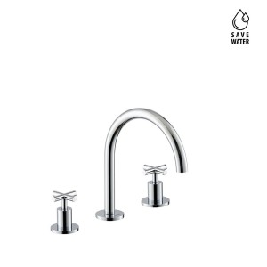 NEWFORM  BLINK GROUPE LAVABO 3 TROUS S/ÉVACUATION BOUCHE BASSE