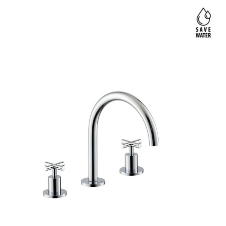 NEWFORM  BLINK GROUPE LAVABO 3 TROUS S/ÉVACUATION BOUCHE BASSE