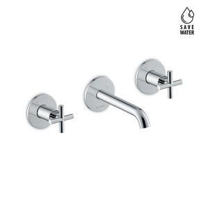 NEWFORM  BLINK GROUPE LAVABO 3 TROUS MUR AUX ÉVACUATIONS