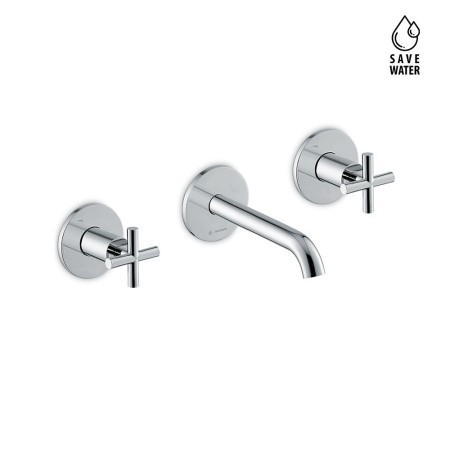 NEWFORM  BLINK GROUPE LAVABO 3 TROUS MUR AUX ÉVACUATIONS