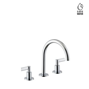 NEWFORM  BLINK CHIC GROUPE LAVABO 3 TROUS S/VIDANGE BOUCHE BASSE