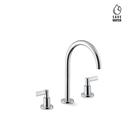 NEWFORM  BLINK CHIC GROUPE LAVABO 3 TROUS S/ÉVACUATION BOUCHE MOYENNE