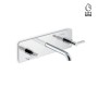 NEWFORM BLINK CHIC GROUPE LAVABO 3 TROUS MURAL S/ÉVACUATION PLAQUE