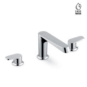 NEWFORM  NIO GROUPE LAVABO À 3 TROUS AVEC ÉVACUATION