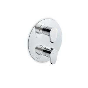 NEWFORM  NIO MITIGEUR THERMOSTATIQUE ENCASTRÉ 2 SORTIES