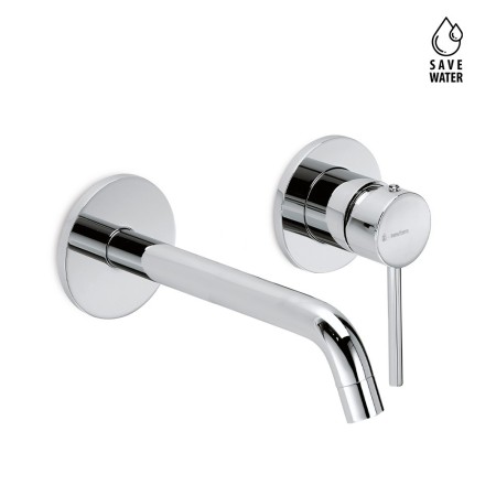 NEWFORM  XT GROUPE MITIGEUR LAVABO MURAL AVEC BEC LONG